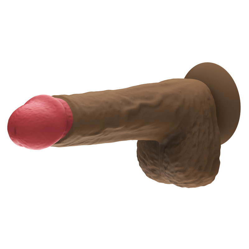 (image for) Rotation Wireless Realistic Dildo - 8.9"